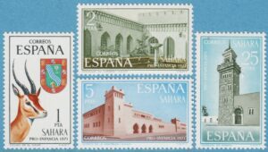 SPANSKA SAHARA 1971 M319-22** El-Aaiun 4 kpl