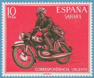 SPANSKA SAHARA 1971 M323** expressbud på MC 1 kpl
