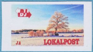 Lokalpost LJUNGBY Nr 39 2022-12-05 Träd vid Fallnaveka i Ljungby kommun