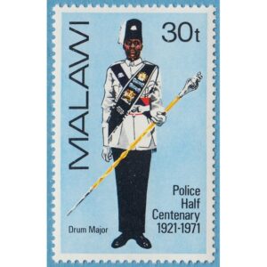 MALAWI 1971 M173** polisjubileum 1 kpl