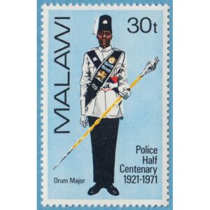 MALAWI 1971 M173** polisjubileum 1 kpl