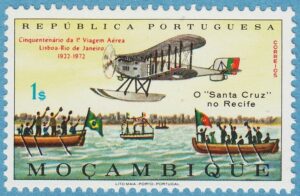 MOCAMBIQUE 1972 M564** flygplan 1 kpl