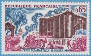 FRANKRIKE 1971 M1765** stormningen av Bastillien 1 kpl