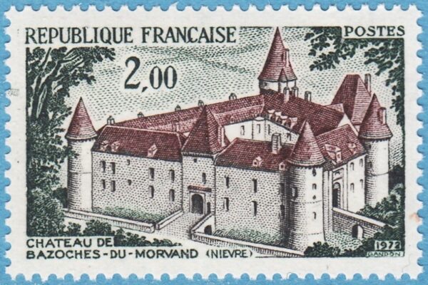 FRANKRIKE 1972 M1805** slott 1 kpl