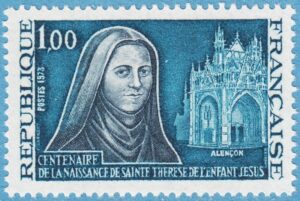 FRANKRIKE 1973 M1817** Therese 1 kpl