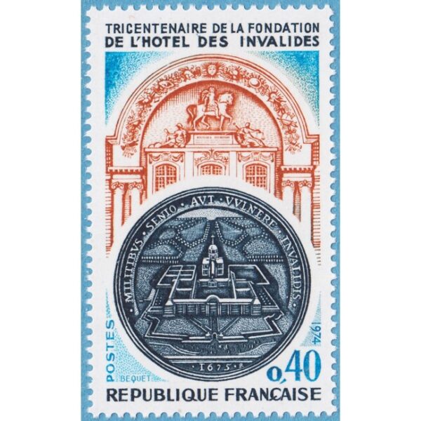 FRANKRIKE 1974 M1879** medalj 1 kpl