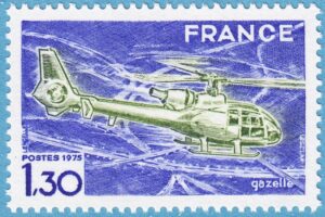FRANKRIKE 1975 M1922** helikopter 1 kpl