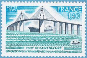 FRANKRIKE 1975 M1938** Saint-Nazairebron 1 kpl