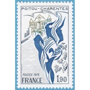 FRANKRIKE 1975 M1944** Poitou-Charentes 1 kpl