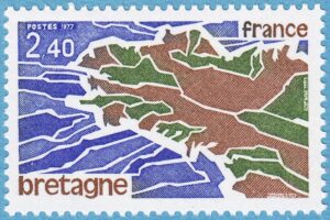 FRANKRIKE 1977 M2014** Bretagne 1 kpl