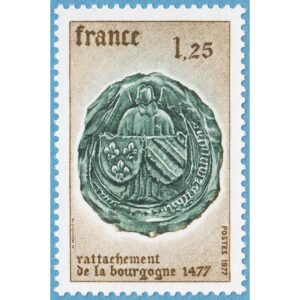 FRANKRIKE 1977 M2039** Bourgogne sigill 1 kpl