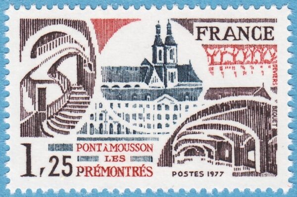 FRANKRIKE 1977 M2047** Pont á Mousson 1 kpl
