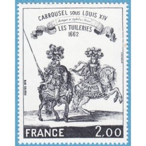 FRANKRIKE 1978 M2062** Les Tuileries 1 kpl