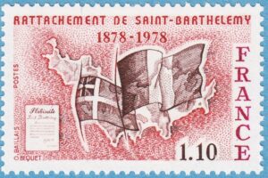 FRANKRIKE 1978 M2067** Saint-Barthelemy 1 kpl