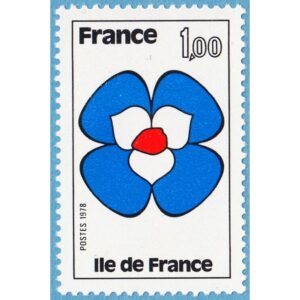 FRANKRIKE 1978 M2076** Ile de France 1 kpl