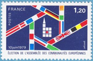 FRANKRIKE 1979 M2154** Europaparlamentet 1 kpl