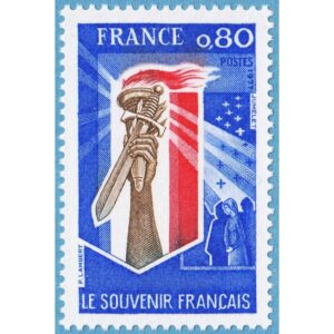 FRANKRIKE 1977 M2016** Le Souvenir Francais 1 kpl