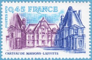 FRANKRIKE 1979 M2175** slottet Maisons-Laffitte 1 kpl