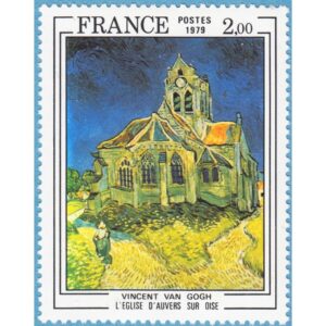 FRANKRIKE 1979 M2176** konst: Vincent van Gogh 1 kpl