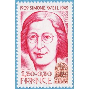 FRANKRIKE 1979 M2177** Simone Weil 1 kpl
