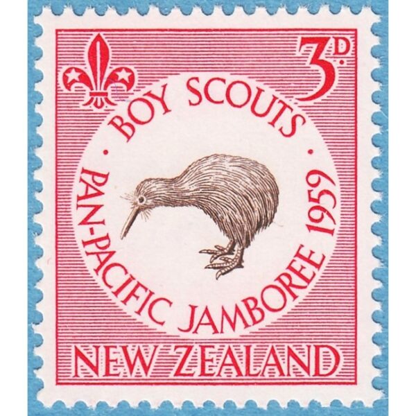 NYA ZEELAND 1959 M381** kiwi - scouting 1 kpl