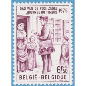 BELGIEN 1975 M1814** brevbärare 1 kpl