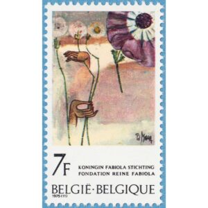BELGIEN 1975 M1827** konst: Pol Mara 1 kpl