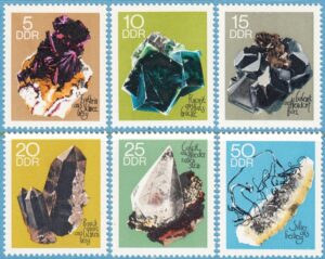 DDR 1969 M1468-73** mineral 6 kpl
