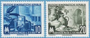 DDR 1955 M479-80** kamera – keramik 2 kpl