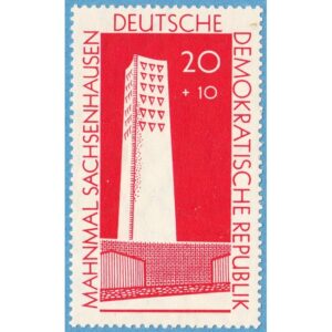 DDR 1960 M783a** minnesmonument Sachsenhausen