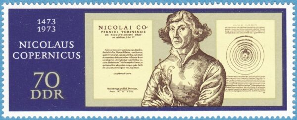 DDR 1973 M1828** Copernicus - astronom 1 kpl