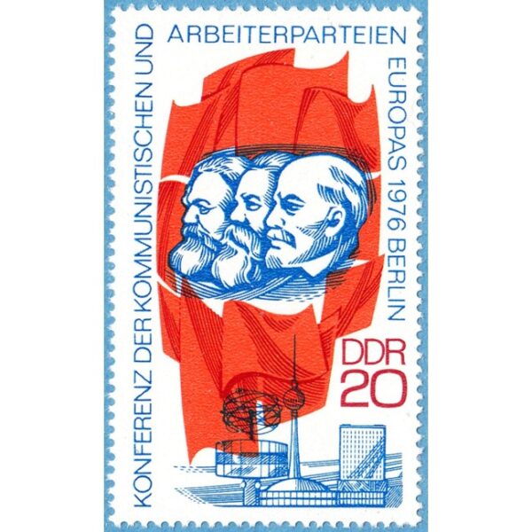 DDR 1976 M2146** Marx - Engels - Lenin 1 kpl