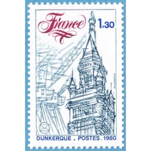 FRANKRIKE 1980 M2207** Dunkerque 1 kpl