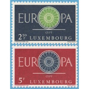 LUXEMBURG 1960 M629-30** Europa Cept 2 kpl