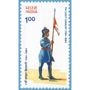 INDIEN 1984 M976** 7:e lätta kavalleriet 1 kpl