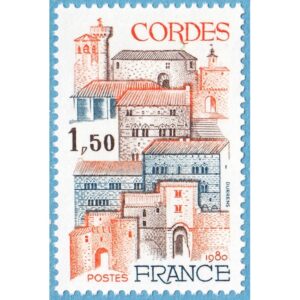 FRANKRIKE 1980 M2201** Cordes 1 kpl