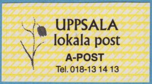 Lokalpost UPPSALA Nr 1 1997 A-post gul